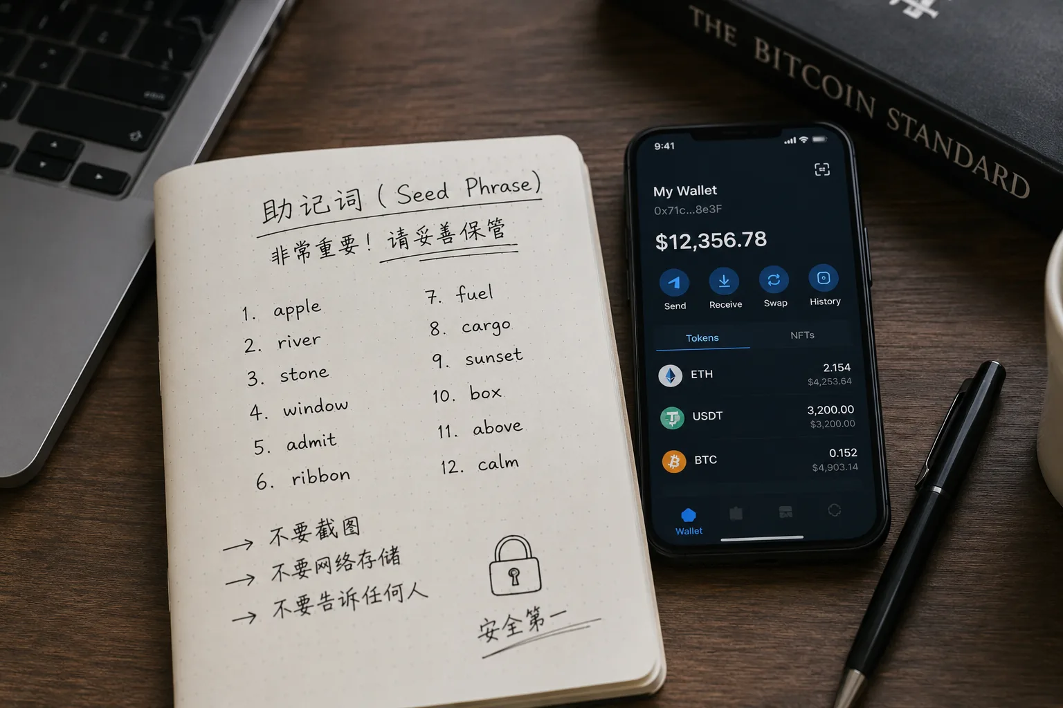 什么是助记词？为什么丢了没人能帮你找回资产（2026）