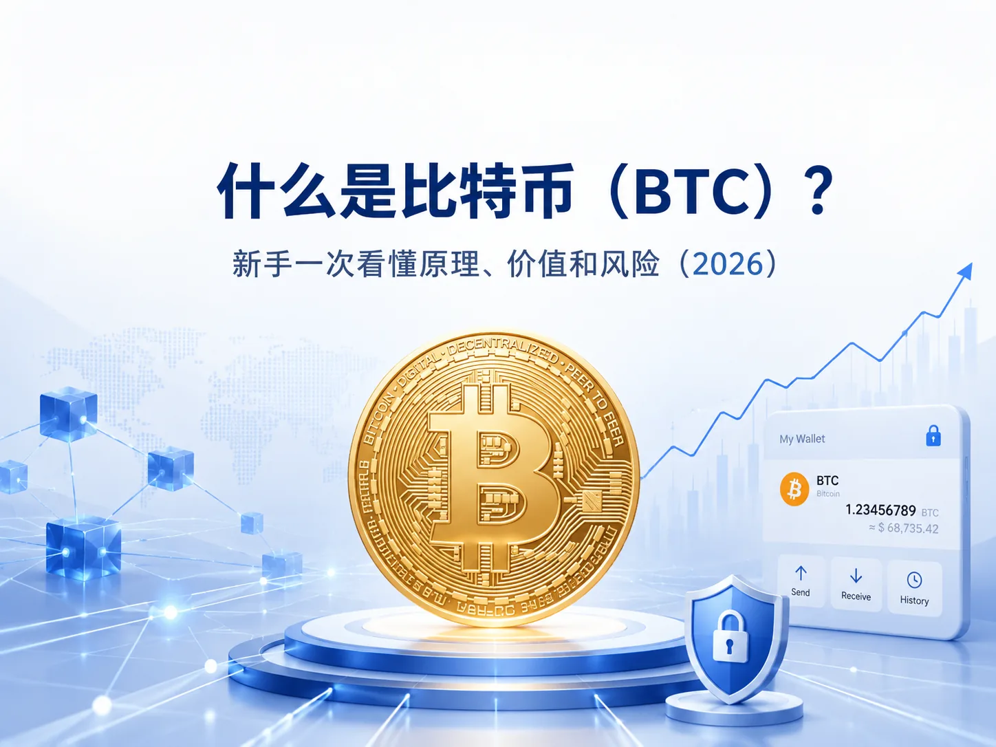 什么是比特币（BTC）？新手一次看懂原理、价值和风险（2026）