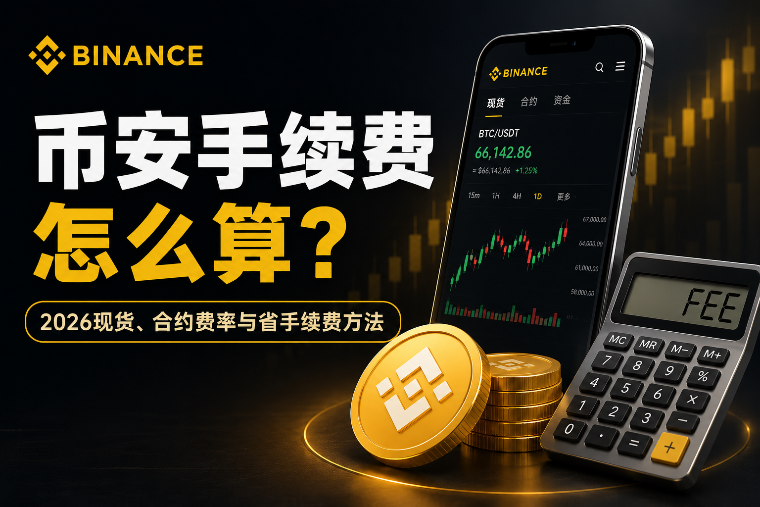 币安手续费怎么算？2026现货、合约费率与省手续费方法