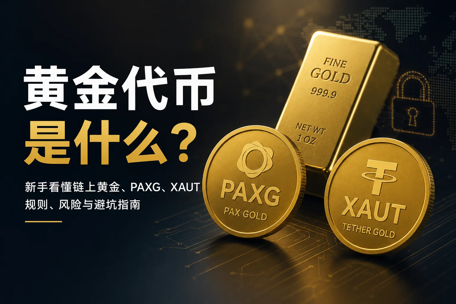 黄金代币是什么？新手看懂链上黄金、PAXG、XAUT和主要风险（2026）