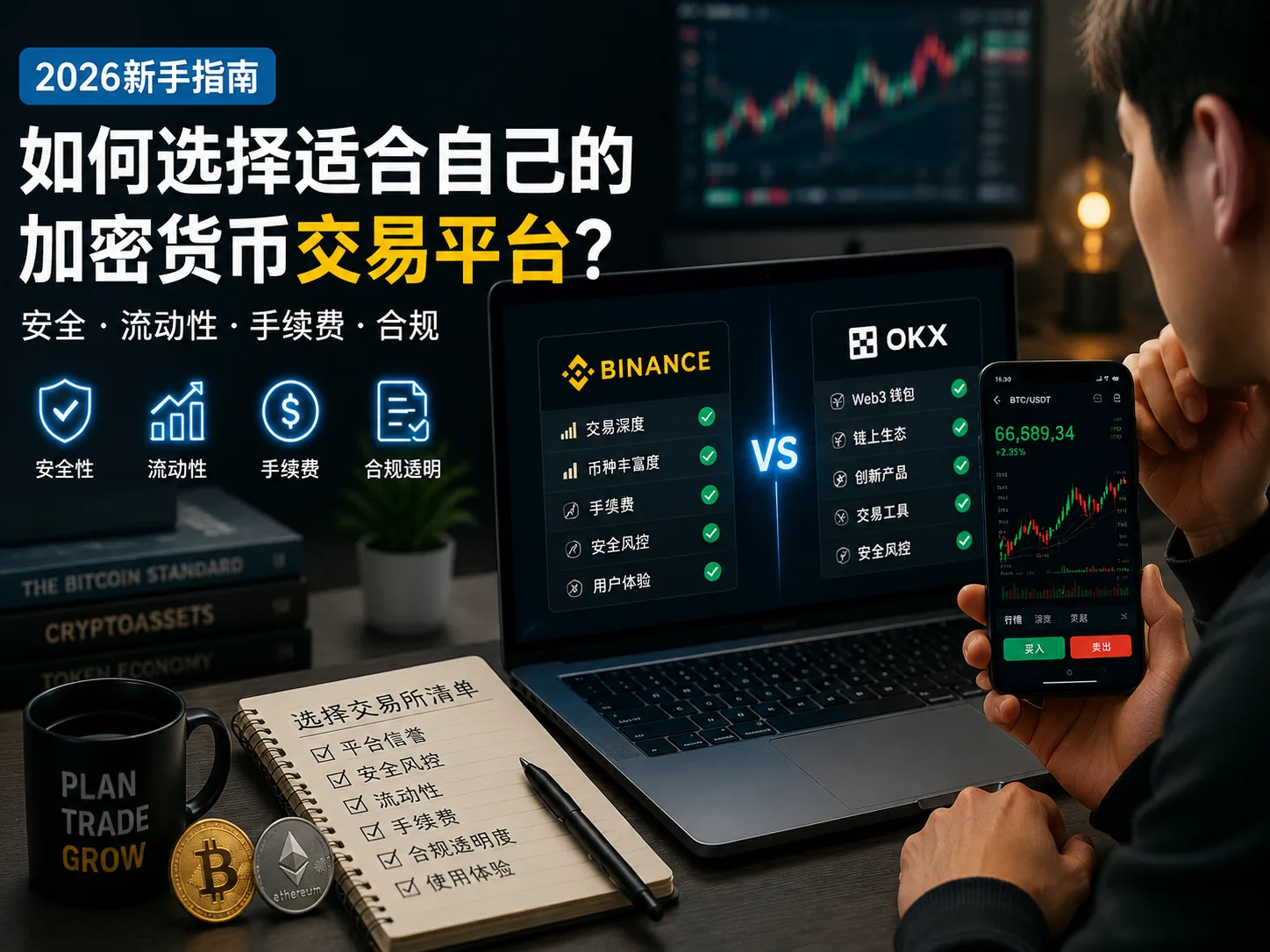 新手选交易所看这5点就够了（别只看手续费）