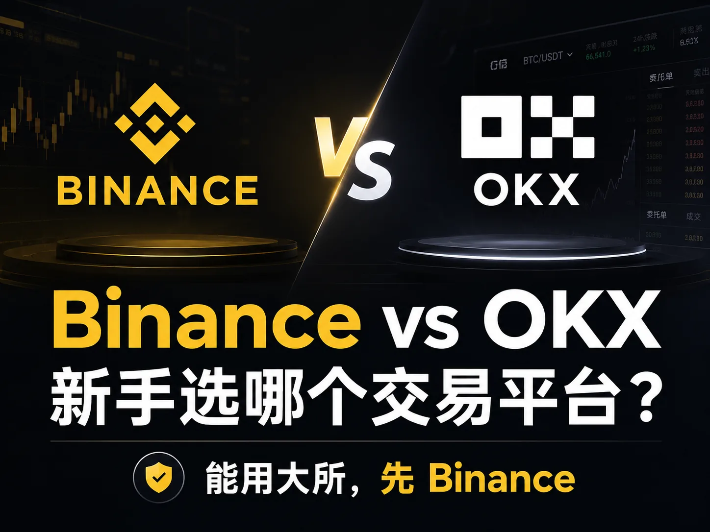 Binance vs OKX 新手选哪个？我用了一年的真实对比
