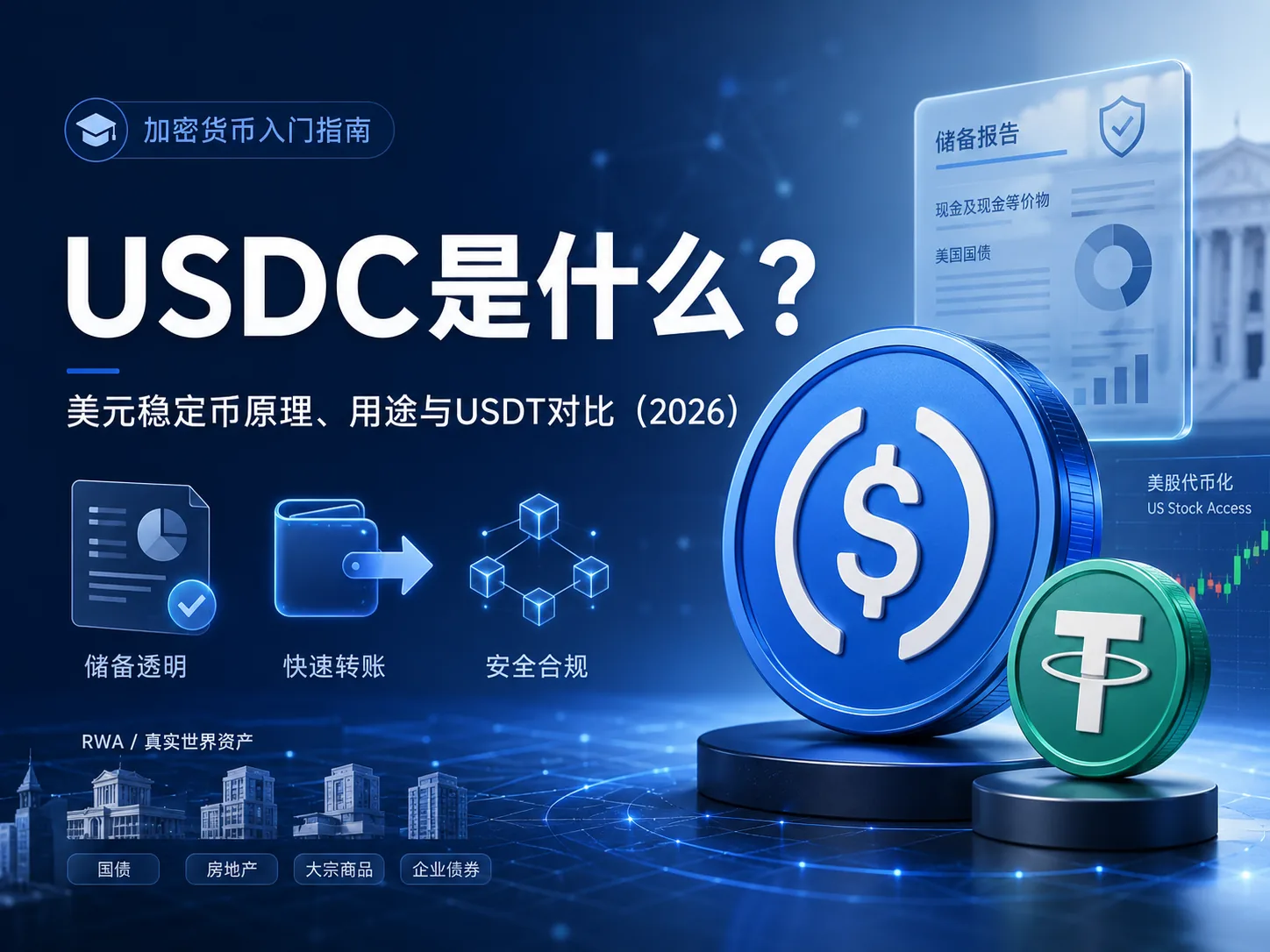 USDC vs USDT 用哪个？稳定币选择其实很简单